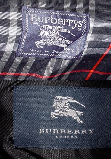 burberry neck tag|burberry labels for dummies.